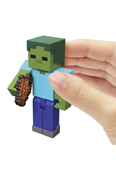 mattel Minecraft Craft A Block Figurka Zombie 8cm