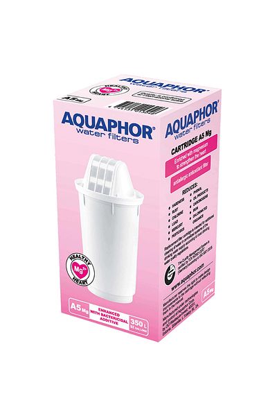 Aquaphor Cartuș filtrant A5 Mg pentru carafă de apă, 350 L