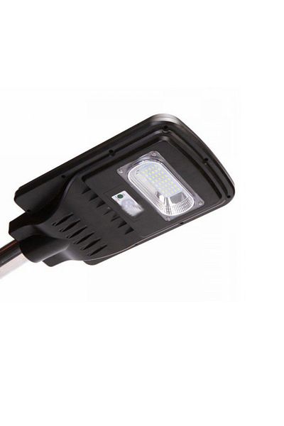 KlaussTech Street Lamp, Solar Charging, Power 30 W, Twilight Sensor, Solar Panel