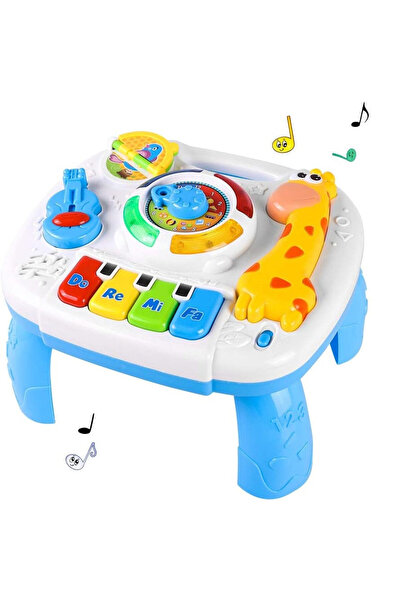 Toy Masă muzicală girafă cu accesorii, pentru copii, Jucării