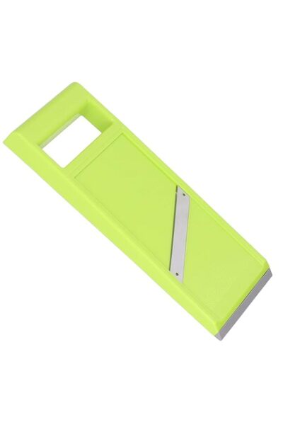 Generic آلة تقطيع الخضروات اليدوية المصنوعة من الفولاذ المقاوم للصدأ، مفرمة ط...