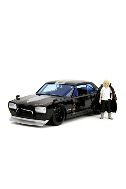 Simba Jada Set Tokyo Revengers Metal Figure 7Cm and Nissan Skyline Gtr Car 1 To 24 Scale