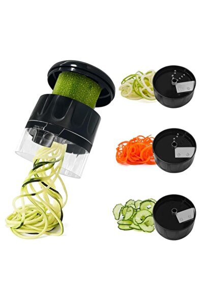 Generic جهاز تقطيع الخضروات الحلزوني SUREWIN 3 في 1 لنودلز الخضروات، جهاز تقط...