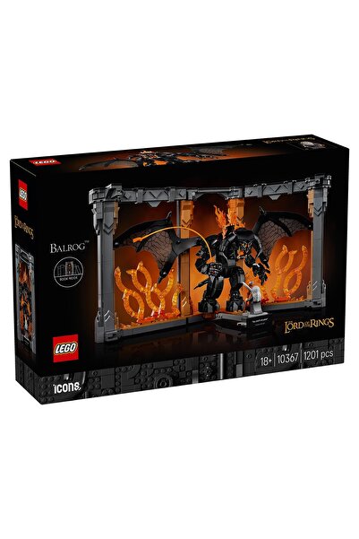 Evelise LEGO ICONS THE LORD OF THE RINGS LIBRARY DIORAMA WITH A LAIR 10367