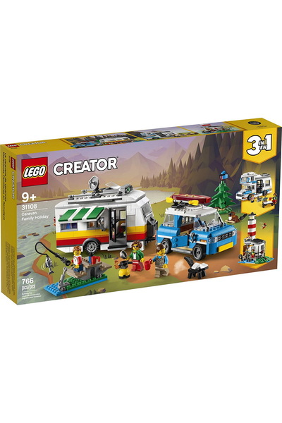 LEGO Δημιουργός: Οικογενειακές Διακοπές με Τροχόσπιτο (31108)