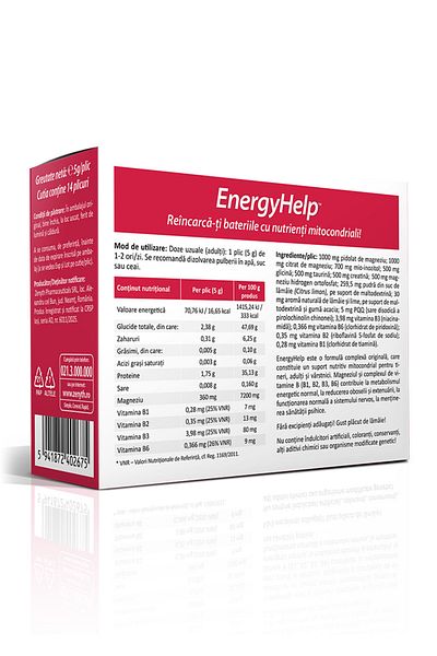 ZENYTH EnergyHelp, 14 sachets x 5 g