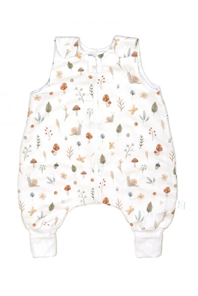 Amy Sac de dormit cu picioare, bumbac de vara, 1 Tog, Comori din natura, S, 6-24 luni