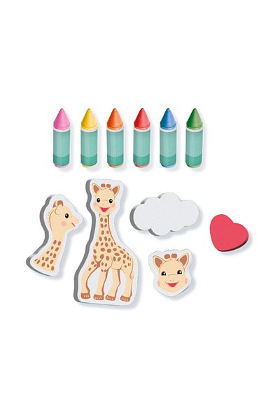 SES Creative Shaped Bath Crayons Set - Sophie the Giraffe