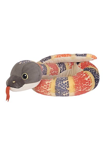 Wild Republic Brown Snake Squishy Toy - Antistress for Kids, Soft and Flexible Material
