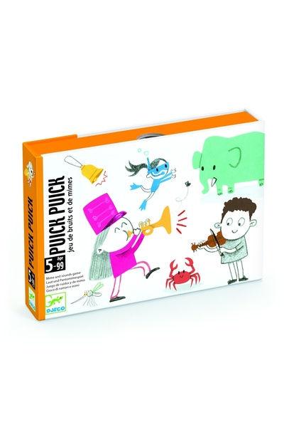 djeco Joc de carti Puick Puick, Djeco, super rezistent
