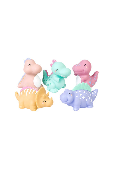 SARO BABY Σετ 5 παιχνιδιών μπάνιου, Happy Dinos