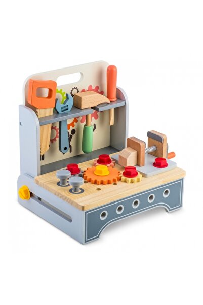 Ricokids Mini atelier de lucru din lemn cu accesorii incluse 30 x 25 x 30 cm ...