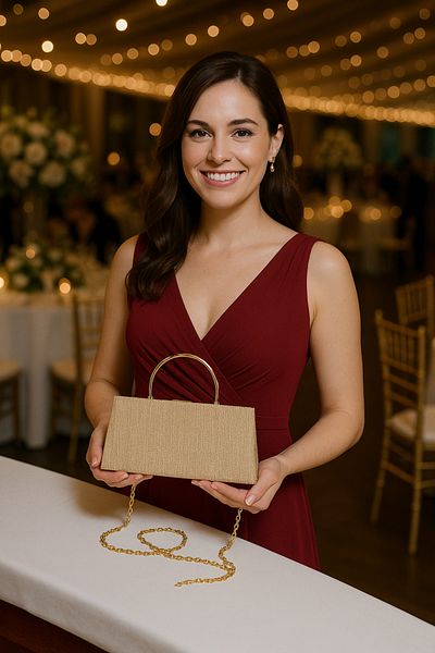 ZİVORA Women's Evening Dress Glitter Chain Mini Box Wedding-Engagement-Henna-Special Occasion Shoulder and Hand Bag