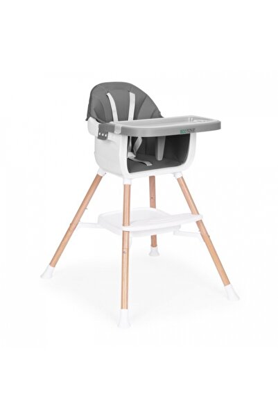 Ecotoys Scaun înalt 2 în 1 HC508 - Gri