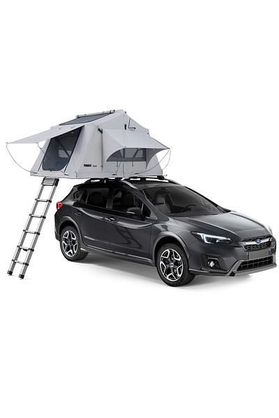Thule Cort auto cu prindere pe plafon, Thule, Kukenam, 3 persoane, Haze Gray