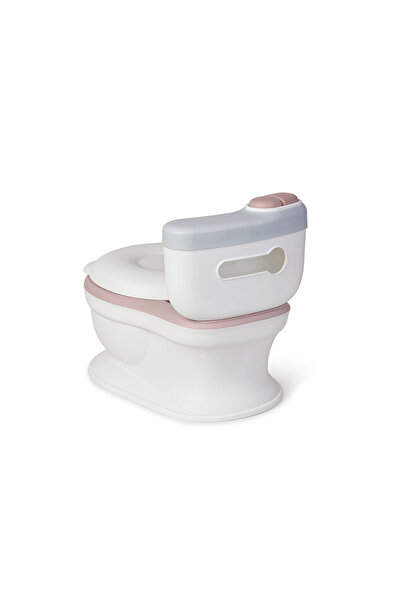 SARO BABY Toilet type potty, musical, white and pink
