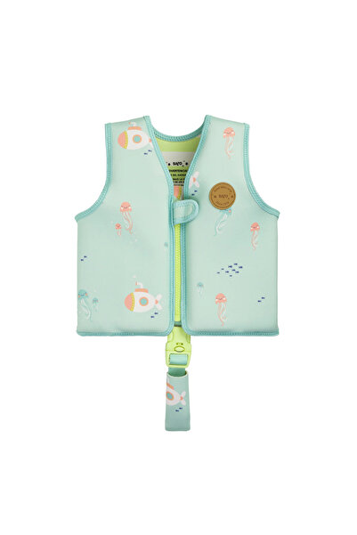 SARO BABY Vesta de Inot pentru Copii, Protectie UV UPF 50+, Jeallyfish by Saro, S 1-3 ani