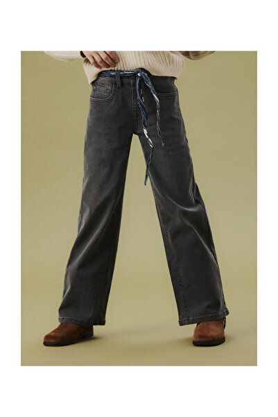 Name it NKFROSE ШИРОКІ ДЖИНСИ 8808-DT TB