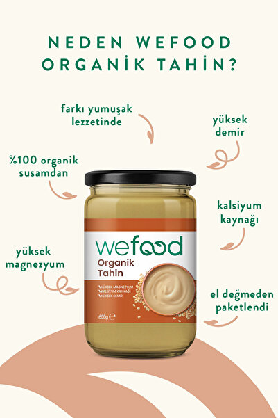 Wefood Organik Tahin 600 Gr