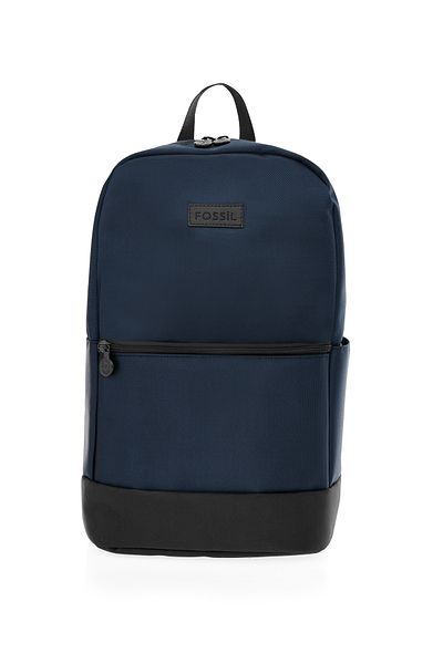 Fossil Navy Blue Men's Backpack 01Fi2002