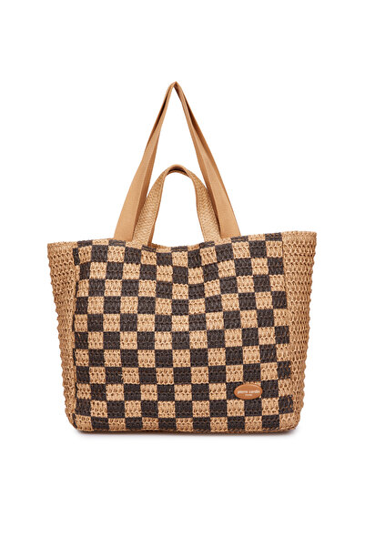 Pierre Cardin Naturel Kadın Hasır Omuz Çantası 05PC25Y1506