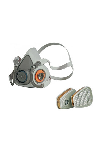 Genel Markalar 6200 Yarım Yüz Gaz Maskesi Seti (6051 Filtre İle Birlikte)