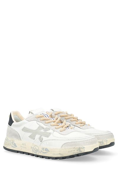 Premiata Мъжки маратонки Nous White от кожа
