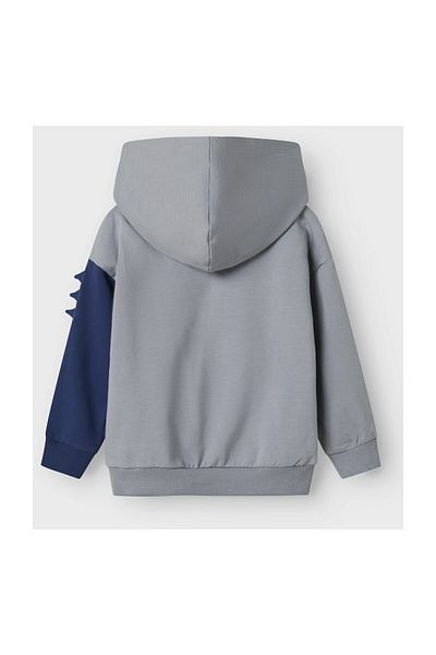 Name it NMMNASH LS NREG SWEAT WH BRU KRABICE