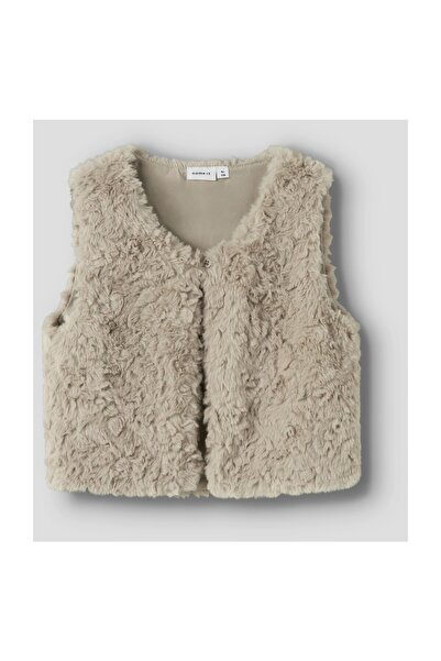 Name it NMFNANO ШТУЧНИЙ ХУТРОВИЙ ЖИЛЕТ