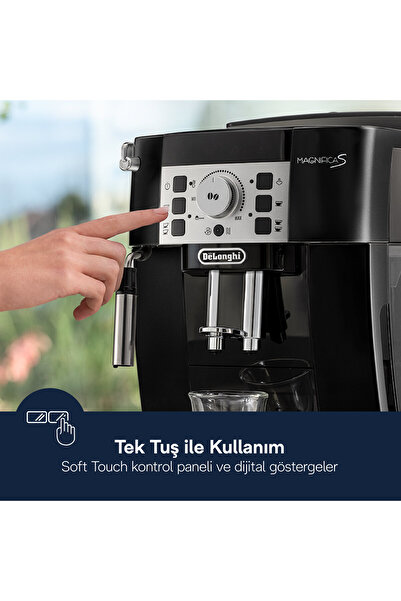 DELONGHİ Magnifica S, ECAM22.110.B Tam Otomatik Espresso Kahve Makinesi