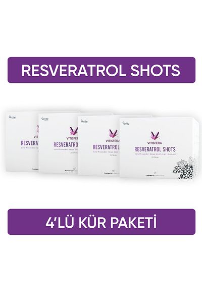 Vitisfera Resveratrol Shot Curing Pack (4 Boxes)