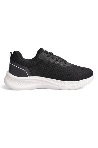 hummel Denna unisex black sports shoes