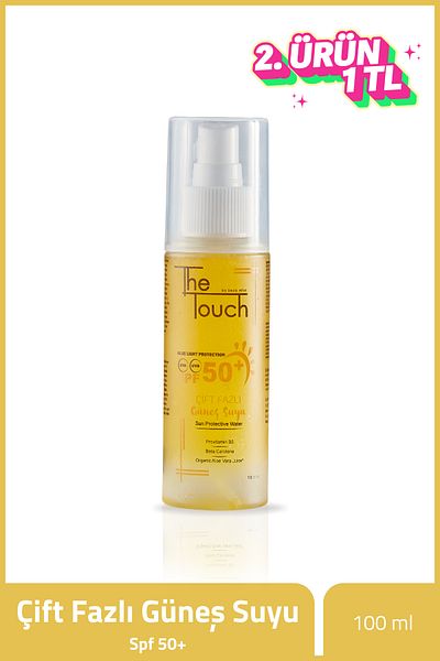 The Touch By Seda Altın Dual Phase Sun Water 50+ SPF 100 ml