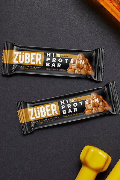 Züber Peanut Butter Hi Protein Bar 45Gr X 12 Pieces