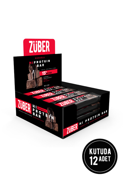 Züber Cocoa Hi Protein Bar 45Gr