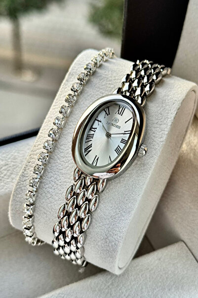 Homies ساعة يد نسائية مع علبة هدية وسوار هدية - HM 6438300944