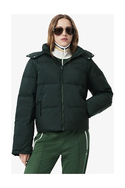 Lacoste Green Women's Coat Bf3262-00-Yzp