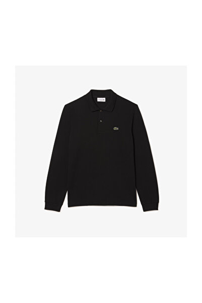 Lacoste Polokošile Langarmpoloshirt z Petit Piqué s logem