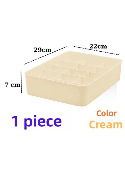 Mutfak Köşesi 15 Compartment Organizer, Watch, Jewelry, Buckle, Socks, Underwear Organizer