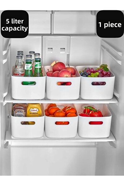 CocoVia Organizator elegant de 3,5 litri - interior dulap, frigider, baie și organizator coș (1 bucată)