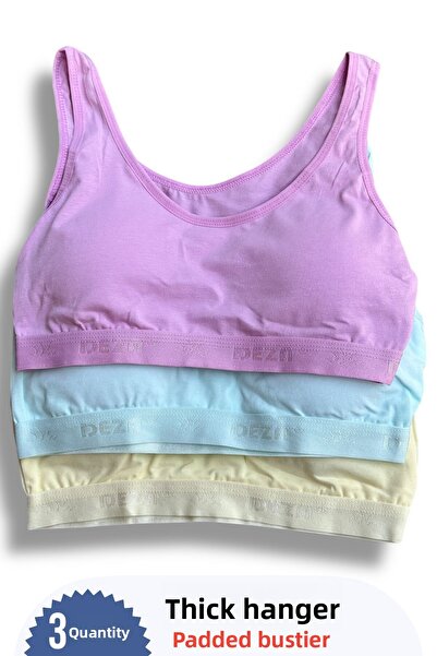 Katmirra Σουτιέν Bustier Training με 3 χοντρά μαξιλαράκια