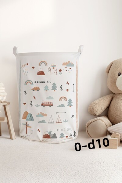 Talia Home Καλάθι παιχνιδιών οργάνωσης παιδικού και βρεφικού δωματίου Tlas-057