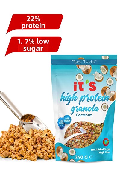 it's جرانولا عالية البروتين - جوز الهند - 240 جرام