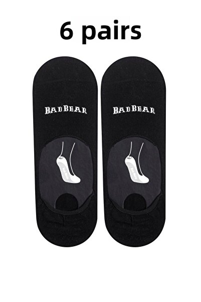 Bad Bear 18.01.02.001-C01 Core Zero 6-Pack Unisex Ballerina Socks