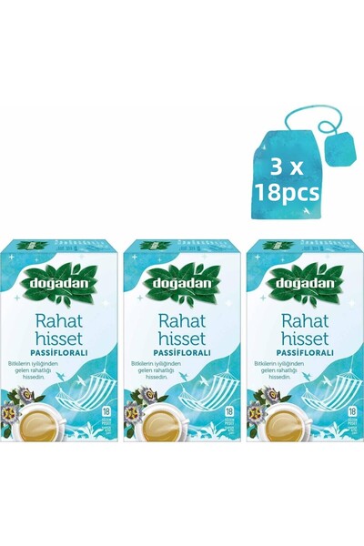 Doğadan ملمس مريح بالهواء المضغوط - 18 لتر × 3