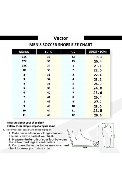 Vector حذاء كرة قدم للرجال من X Armour | أبيض/كستنائي | مقاس 45 EU | أحذية متينة | أحذية كرة قدم