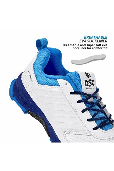 DSC Unisex Jaffa 22 Cricket Shoes Size 12 UK