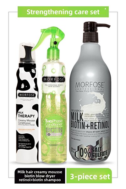 Morfose Strengthening Care Set for All Hair Types