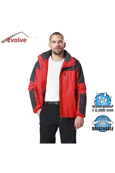 Evolite Diva 3in1 Grey/Red Men's Jacket