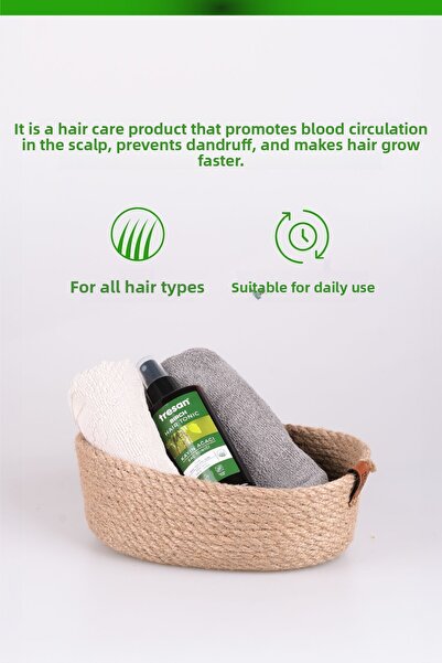 Tresan 300ml Tresan K.wood Extract Volumizing Care Shampoo - 125 Ml Hair Tonic